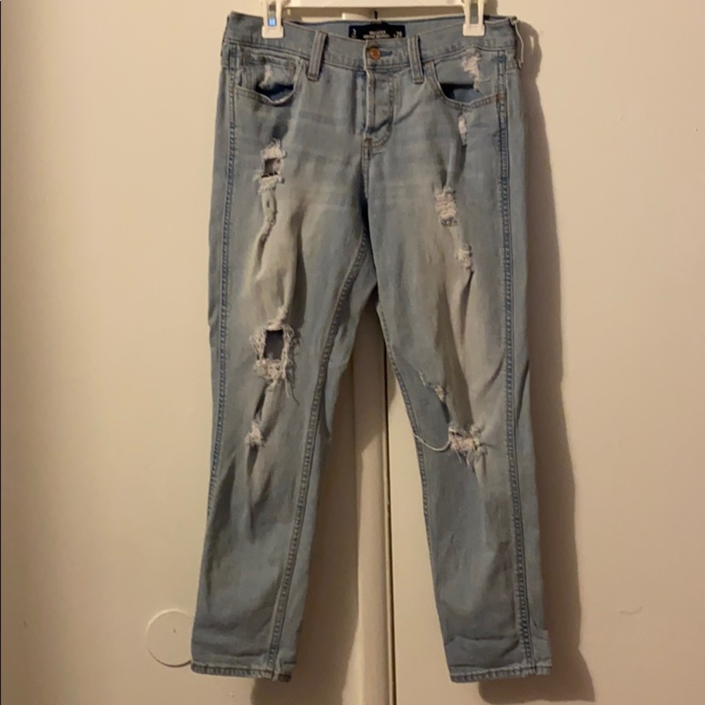 Faded jeans